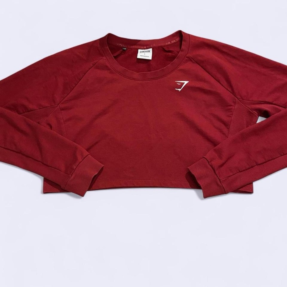 Red gymshark long sleeve